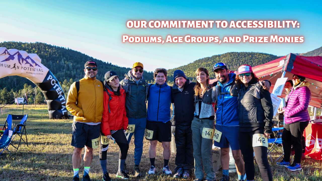 Our Commitment To Accessibility: Podiums, Age Groups, and Awards.